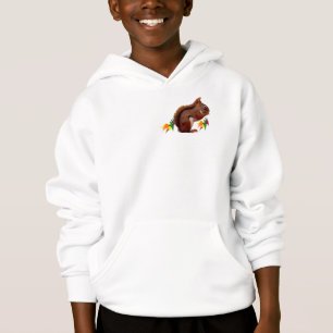 Rotes Eichhörnchen-Leser Hoodie