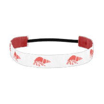 Rotes Einsiedlerkrebs-Stirnband