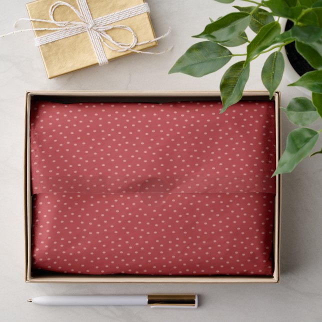 Rotes Erdbeersamen-Tissue-Papier Seidenpapier (Geschenk)