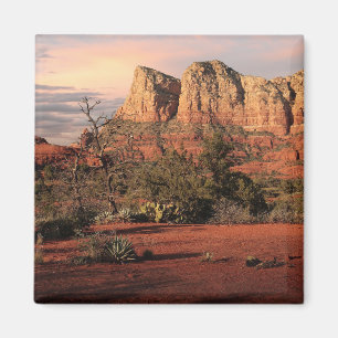 Rotes Felsen-Land Magnet
