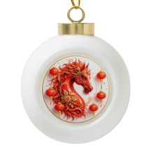 Rotes Feuerpferd - Neujahrsfeier 2026 - Design