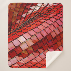 Rotes Fliesenbild Sherpadecke