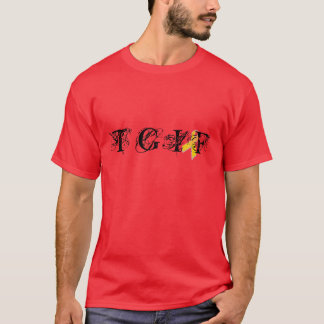 Rotes Freitag-Shirt T-Shirt