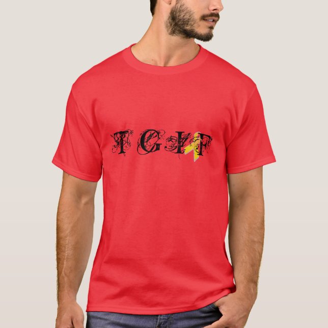 Rotes Freitag-Shirt T-Shirt (Vorderseite)