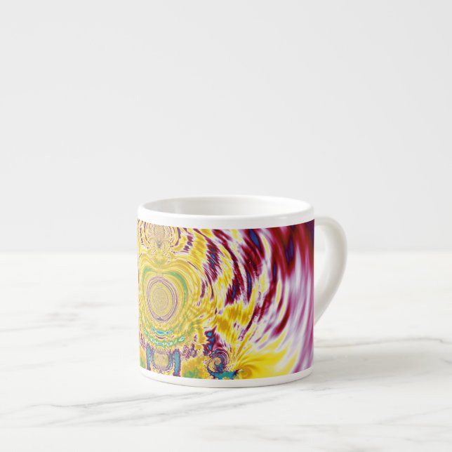 Rotes Frühling Espressotasse (Vorderseite Rechts)