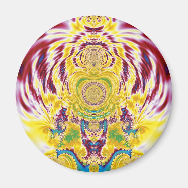 Rotes Frühling Magnet (Vorne)