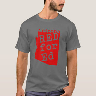 Rotes für Ed-Shirt T-Shirt