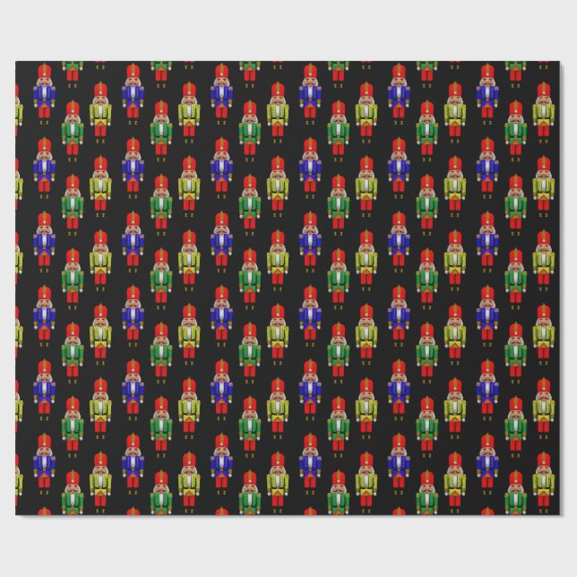 Rotes, gelbes, geflecktes Muster Geschenkpapier (Flach)