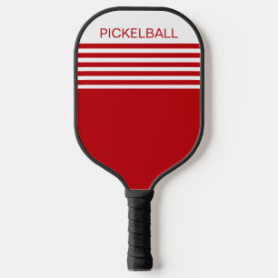 Rotes geometrisches Design Cool Pickleball-Paddle Pickleball Schläger