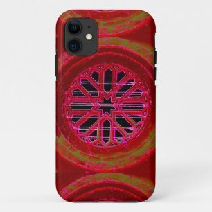 rotes geometrisches phonecase Case-Mate iPhone hülle