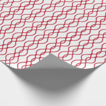 Rotes gestreiftes Geschenkpapier, Weihnachtsgesche