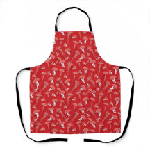 rotes, glühendes Quallenmuster