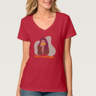 Rotes Grafik-T-Shirt | Stylisches Casual Unisex T- T-Shirt