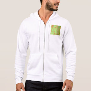 Rotes Grünes Quadrat Herren Basic Kapuzenpullover Hoodie