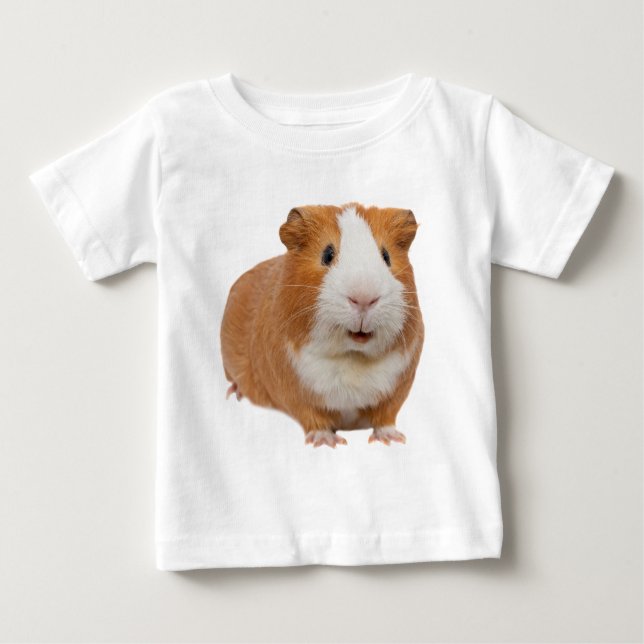 Rotes Guinea Baby T-shirt (Vorderseite)