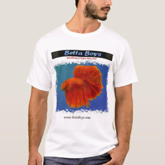 Rotes Halbmond Betta Shirt durch Betta Jungen