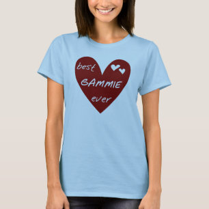 Rotes Herz beste Gammie überhaupt T-Shirts und