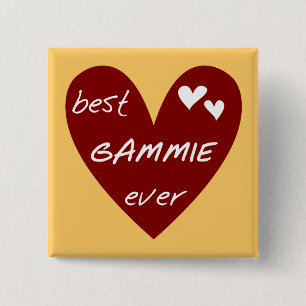 Rotes Herz beste Gammie überhaupt T-Shirts und Button