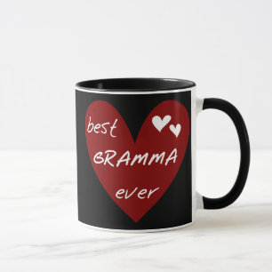 Rotes Herz beste Gramma überhaupt T - Shirts und Tasse