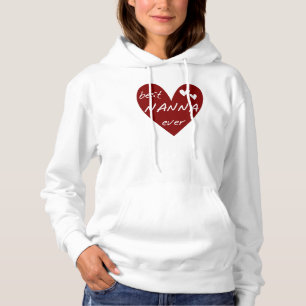 Rotes Herz beste Nanna überhaupt T - Shirts und