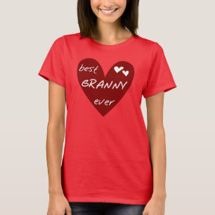 Rotes Herz-beste Oma-überhaupt T-Shirts und