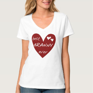Rotes Herz-beste Oma-überhaupt T-Shirts und