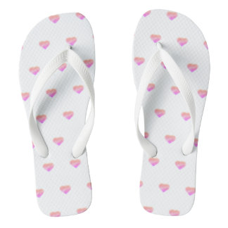 rotes Herz Flip Flops