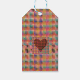 Rotes Herz Geschenkanhänger