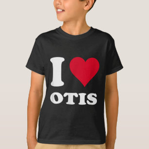 Rotes Herz I Liebe Otis T-Shirt