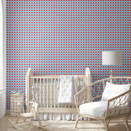 Rotes Herz Kinderzimmer Tapete