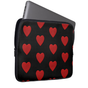 Rotes Herz Laptopschutzhülle
