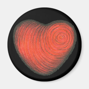 Rotes Herz Magnet