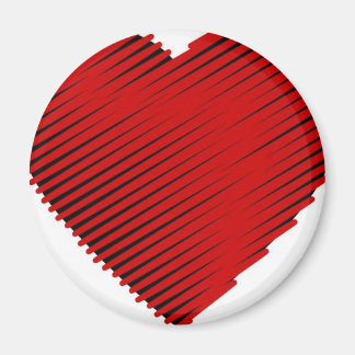 Rotes Herz Magnet
