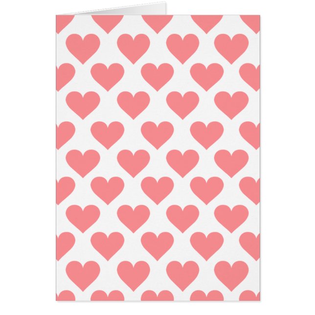 Rotes Herz-Muster (Vorne)