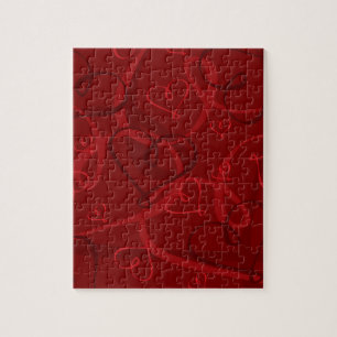 Rotes Herz Puzzle