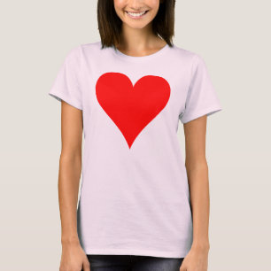 rotes Herz T-Shirt
