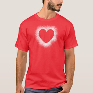 Rotes Herz T-Shirt