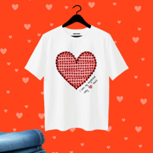 Rotes Herz T-Shirt