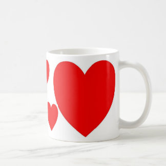 Rotes Herz Tasse