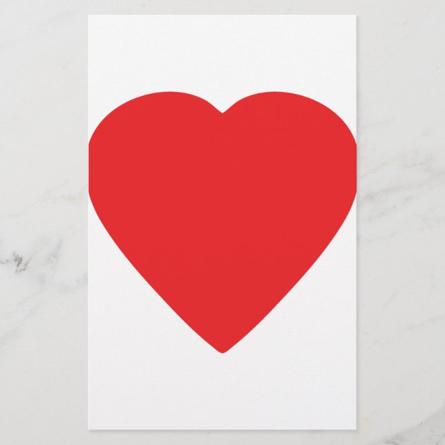 rotes Herzzeichen (Vorderseite)