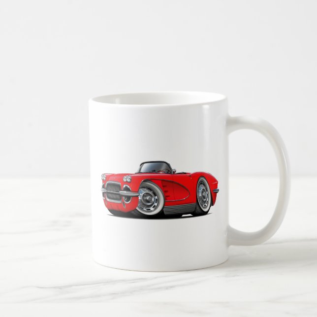 Rotes Kabriolett 1962 Korvette Tasse (Rechts)