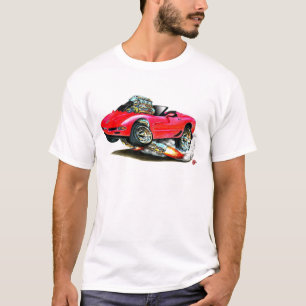 Rotes Kabriolett 1998-2004 Korvette T-Shirt