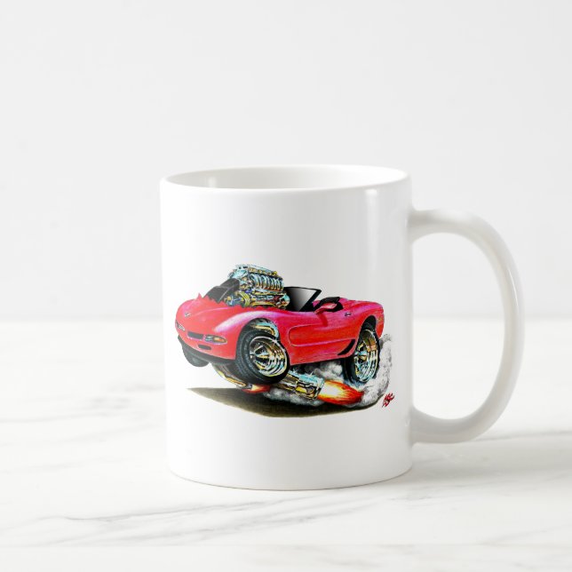 Rotes Kabriolett 1998-2004 Korvette Tasse (Rechts)