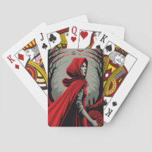 Rotes Kapuzenwolf-Mädchen