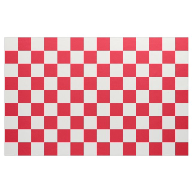 Rotes kariertes stoff (Fat Quarter (45,7 x 55,9 cm))