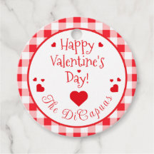 Rotes Karo Rot Herzen Valentinstag Papier