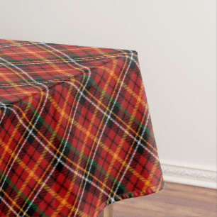Rotes Karo Tischdecke