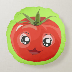 Rotes kawaii Tomate Kissen