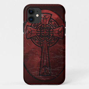 Rotes keltisches Kreuz Case-Mate iPhone Hülle