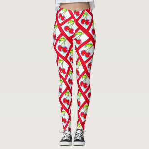 Rotes Kirschweiß Thunder_Cove Leggings